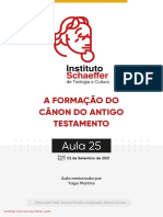 Aula25 AformaE7E3odocE2nondoAntigoTestamento