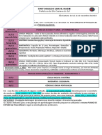 Informativo 187.22 - 7º Ano - Plano de Estudos - 3º Trimestre