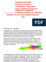 Analisis y Control de Calidad de m y c.tema 4.Teoria de Conceptos Estadisticos Semana 4