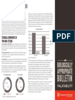 Palatability Bulletin
