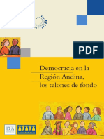Democracia en la región andina. Kristen Sample-Daniel Zovatto