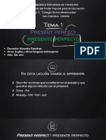 Tema 1. Quinto Año. Present Perfect.