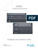 AJA KUMO Manual v4.7r3