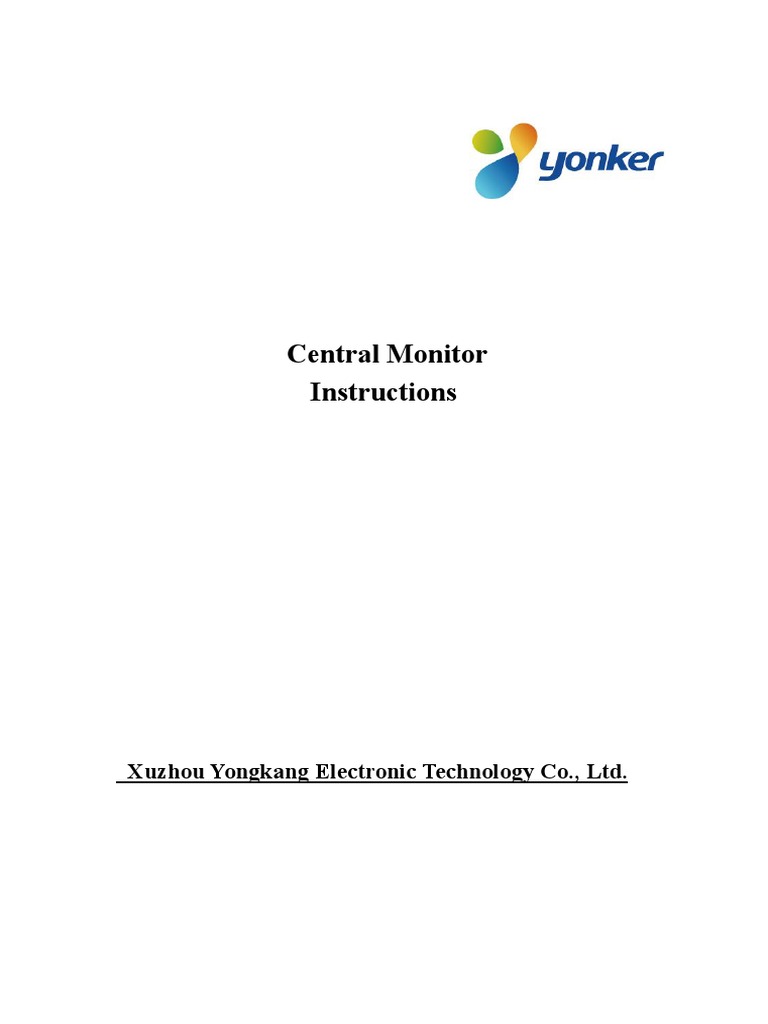 Yonker Yk 8000c Multipara Monitor | PDF | Monitoring (Medicine)