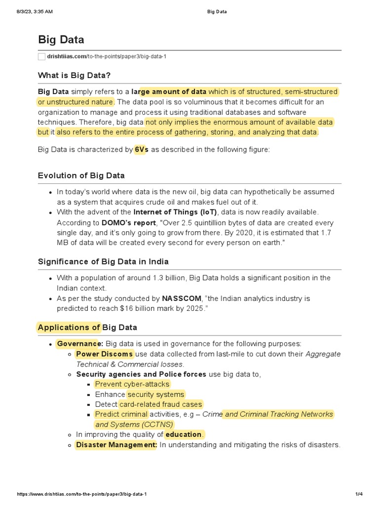 Big Data | PDF | Big Data | Data