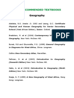 Jamb Geography Textbooks