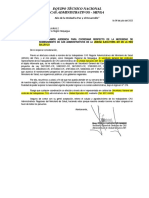 Modelo de Solicitud para Comprometer Al Congresista