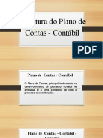 Estrutura Plano de Contas - Contábil