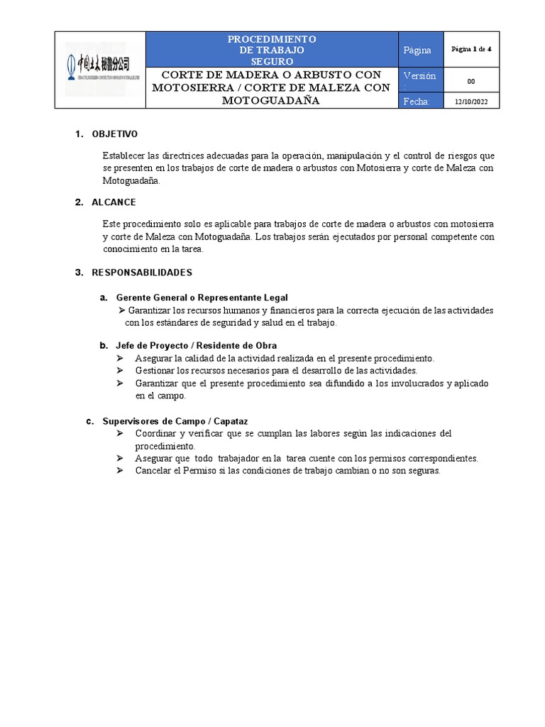 SISGSSTPETS12CORTE DE MADERA CON MOTOSIERRA Y MOTOGUADAÑA 2022 PDF