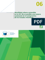 SR - Sustainable - Urban - Mobility - ES - PDF Tribunal Union Europea POliticas MUS