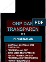 Kuliah 8 OHP Dan Transparensi