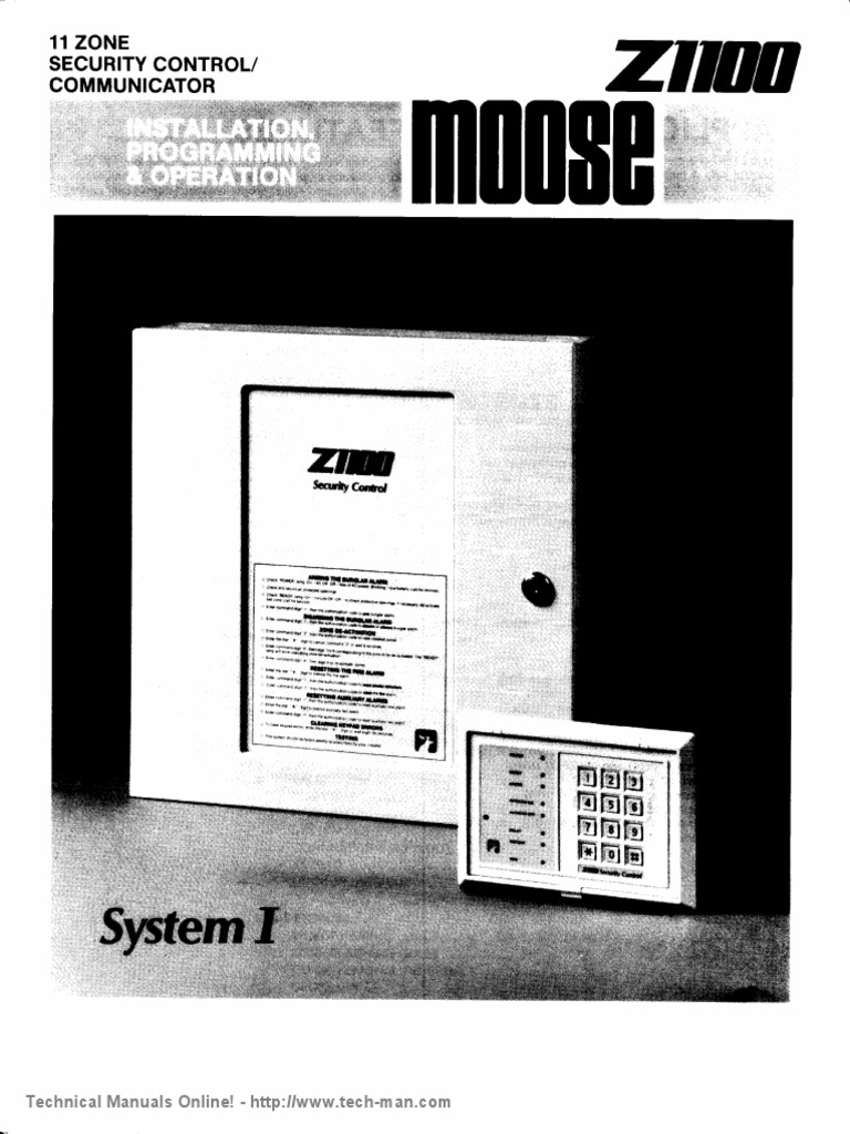 Z1100_System_I_Installation_Manual PDF