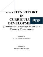 Curriculum Development