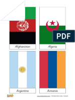 World Flag Bunting Template