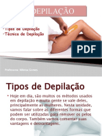 2 Aula de Depilação