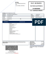 Forum Distribuidora S.A. R.U.T.: 96.726.670-1: Factura Electrónica