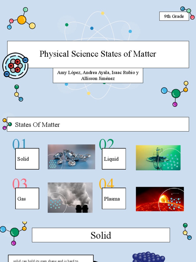 The States of Matter | PDF