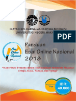 Panduan Esai Online Nasional IKBIM UNM 2018