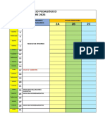 Julio: Calendario Pedagógico 2° SEMESTRE 2023