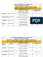Final MBA Year1 Evening Time Table 20 21