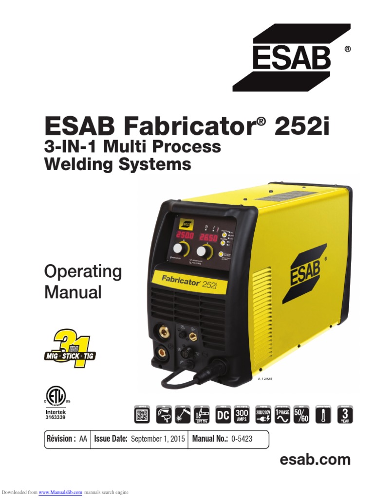 Fabricator 252i PDF Welding Construction