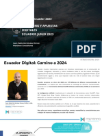 Mentinno Estado Digital Ecuador Parte 8 - Ia, Gaming Y Apuestas Digitales 2023