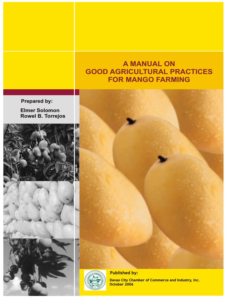 Manual Mango English | PDF | Fertilizer | Pesticide