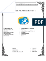 Daftar Nilai Kelas V SMT 1 K13 Rev 2017 - Websiteedukasi