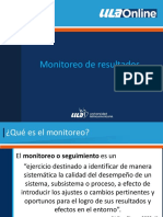 Análisis Interpretación y Monitoreo de Resultados