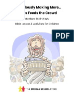 Jesus Feeds The Crowd - NIV