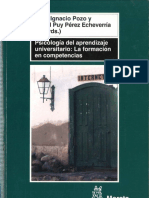 Pozo y Perez Echeverria - Psicología de los aprendizajes universitarios