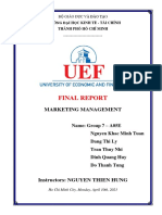 Group 7 - Marketing Management - A05e