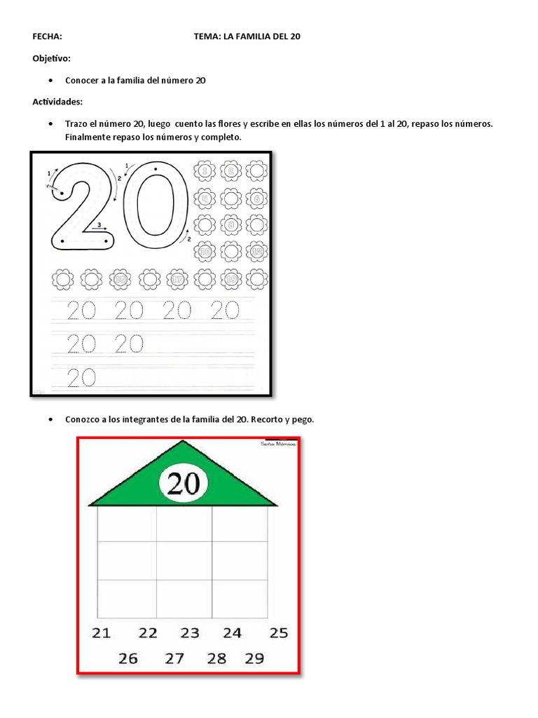 Familia Del 20 | PDF