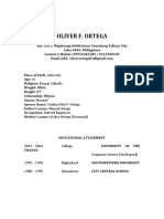 Resume (Oliver Ortega)