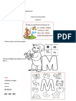 Actividades Lengua Letra M