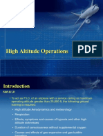 High Altitude Operations