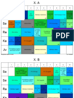 Jadwal Kelas Reguler 2023 - 2024 SMT 1 Per Agustus