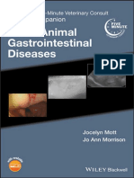 (Five Minute Veterinary Consult) Morrison, Jo Ann - Mott, Jocelyn - Blackwell's Five-Minute Veterinary Consult Clinical Companion. Small Animal Gastrointestinal Diseases-Wiley-Blackwell (2019)