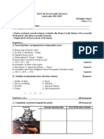 Download Test de Evaluare Initala Istorie V by Emil Dragot SN66290886 doc pdf