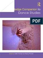 (Routledge Theatre and Performance Companions) Helen Thomas and Stacey Prickett - The Routledge Companion To Dance Studies-Routledge (2020)