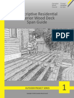Canadian Prescriptive-Residential-Exterior-Wood-Deck-Span-Guide