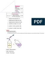 Despejar ML de Solución de