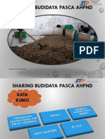 Sharing Budidaya Pasca Ahpnd