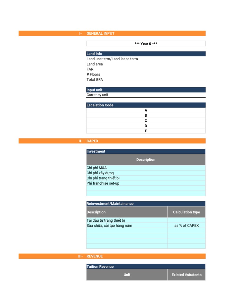 Education Model Template PDF