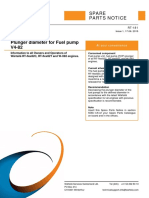 RT-181 - Plunger Diameter For FOP - V4-82