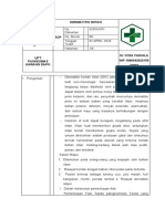 SOP Dermatitis Kontak Iritan