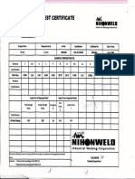 Sertifikat Kawat Las Er310 Aw A5,9 # 1,6 MM