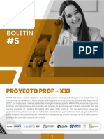 Boletín No. 5 Prof-Xxi