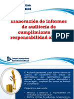 Elaboracion de Informe Con Responsabilidad Objetiva