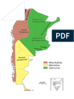 Las Economías de Las Distintas Regiones de Argentina